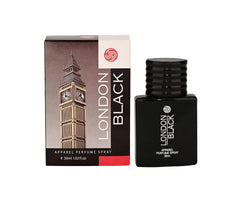 JD International London Black Apparel Unisex Perfume With Long Lasting Fragrance - 30ml, 1.02 Fl.oz. | Perfume For Men & Women