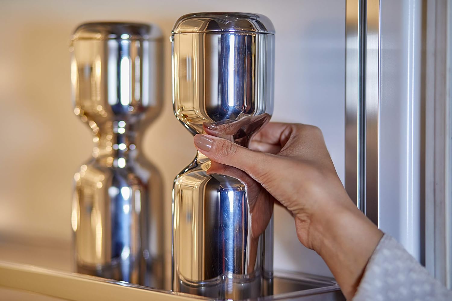 Chrome Stainless Steel Pitcher, 1050ml - Urban Series | Corporate Gifting For Diwali - Pop Up Contemporary & Sleek Design | Premium Gift Collection - Serve Ware & Tableware Chrome Stainless Steel Pitcher, 1050ml - Urban Series | Corporate Gifting For Diwali - Pop Up Contemporary & Sleek Design | Premium Gift Collection - Serve Ware & Tableware