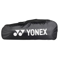 Yonex Badminton Kitbag BT5, 2 Zipper Compartment For Storage Of 3 Rackets & Clothes | Colour - Black & Grey, Size - Small, Material - Nylon