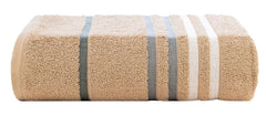Casa Copenhagen Egyptian Cotton Exotic 1 Pcs Large Bath Towel 500 Gsm (Beige)