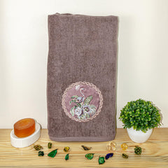 Akiko Home Prima Dream 100% Cotton Bath Towels 450 Gsm | Soft, Absorbent & Durable, Cotton Bath Towel | Pack Of 1 (Bluegrn)