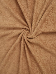 Welspun 100% Cotton Quik Dry Bath Towel 380 Gsm | High Absorbency Super Soft, Fast Drying Bath Towels Large Size (Tan)
