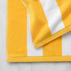 The Veloure 100% Cotton Bath Towel 750 Gsm | Bath Towel For Hotel, Pool, Swimming & Beach | Extra Large Size (Yellow)