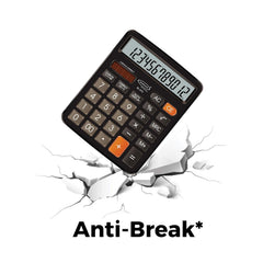 Bambalio BL-575 12 Digits Electronic Calculator With 112 Steps Check And Correct Big Keys, 3 Years Warranty