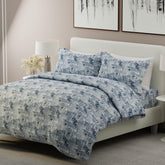 100% Cotton Bedsheet Set For Double Bed - 108 X 108 Inches, Grey | 1 Double Bed Sheet & 2 Pillow Covers - Gift For Weddings Or Birthdays King Size