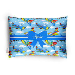 Personalized Pillow For Kids, Super Soft Cotton Kids Cushion - 12 X 18 Inches | Custom Name, For 5 Years Old Kids, Adorable Prints | For Head, Neck Support Baby Pillow - Pillow 15
