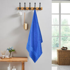 Mytrident Cotton Bath Towel 525 Gsm | For Men & Women Classic Towel 100% Cotton Bath Towel (Palace Blue)