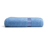Comforic 100% Cotton Bath Towels 500 Gsm | Large Size Bath Towel For Men & Women Quick Dry, Super Soft & Absorbent Gym Towel, Travel Towel (Kashmir Blue)