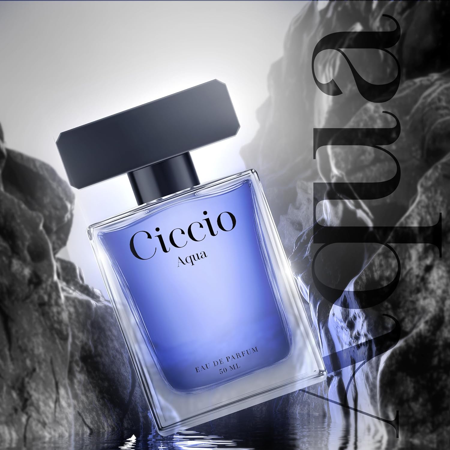 Ciccio Aqua Eau De Parfum 50ml 1.7 Fl.oz. Masculine Fragrance | Long Lasting Ciccio Aqua Eau De Parfum 50ml 1.7 Fl.oz. Masculine Fragrance | Long Lasting