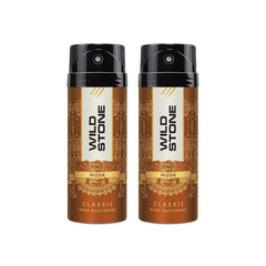 Wild Stone Classic Musk Body Spray Deodorants 450ml 15.2 Fl.oz. | Perfect Birthday Gift Set For Brother