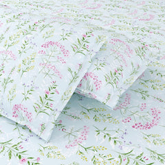 Flat Bedsheet Queen Size Bed With 2 Pillow Covers - 100 X 90 Inches, Sky Blue | Soft, Breathable & Durable | Skin-Friendly & Durable