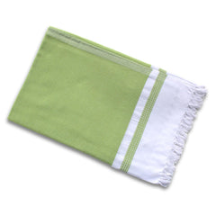 Pure Cotton Turkish Bath Towel 350 Gsm | Extra Soft Plush Light Weight Quick Dry Travel Thin Towels (Mango Leaf)