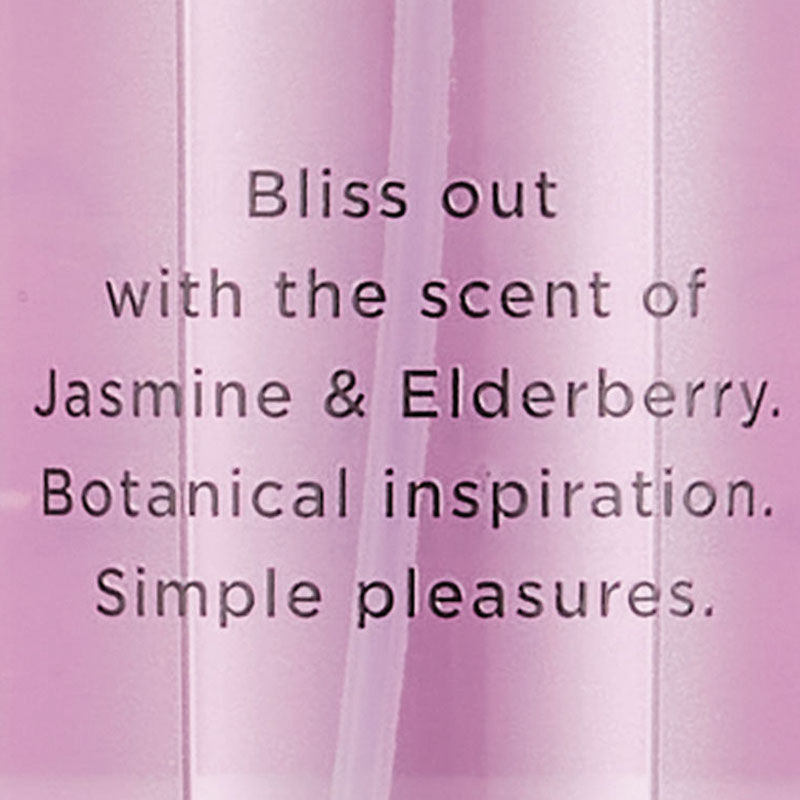 VICTORIA'S SECRET JASMINE & ELDERBERRY BLISS FRAGRANCE MIST 250ML 8.4 FL.OZ. FOR WOMEN VICTORIA'S SECRET JASMINE & ELDERBERRY BLISS FRAGRANCE MIST 250ML 8.4 FL.OZ. FOR WOMEN
