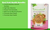 Indianjadibooti Bel Bael Fruit Powder, Controls Digestive Fire, Loose Motions &Supports Healthy Bowel Functions | 400gm 0.8lbs
