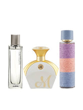 Ajmal Titanium 100ml 3.4 Fl.oz. & M Maryaj White 90ml 3 Fl.oz. & Deuce Femme Edp Eau De Parfum 100ml 3.4 Fl.oz. | For Men & Women | combo Of 3