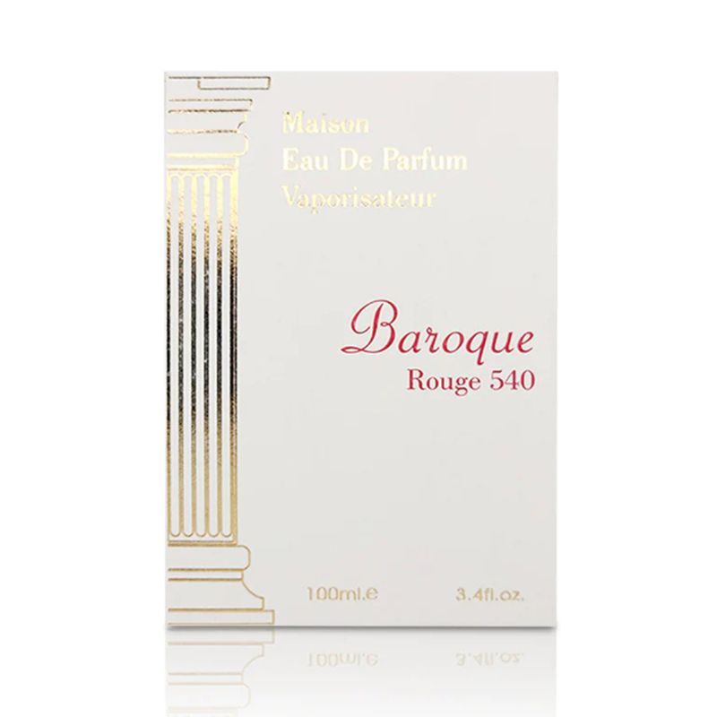 BAROQUE ROUGE 540 BY MAISON ALHAMBRA EDP FOR MEN & WOMEN 100ML 3.4 FL.OZ. BAROQUE ROUGE 540 BY MAISON ALHAMBRA EDP FOR MEN & WOMEN 100ML 3.4 FL.OZ.