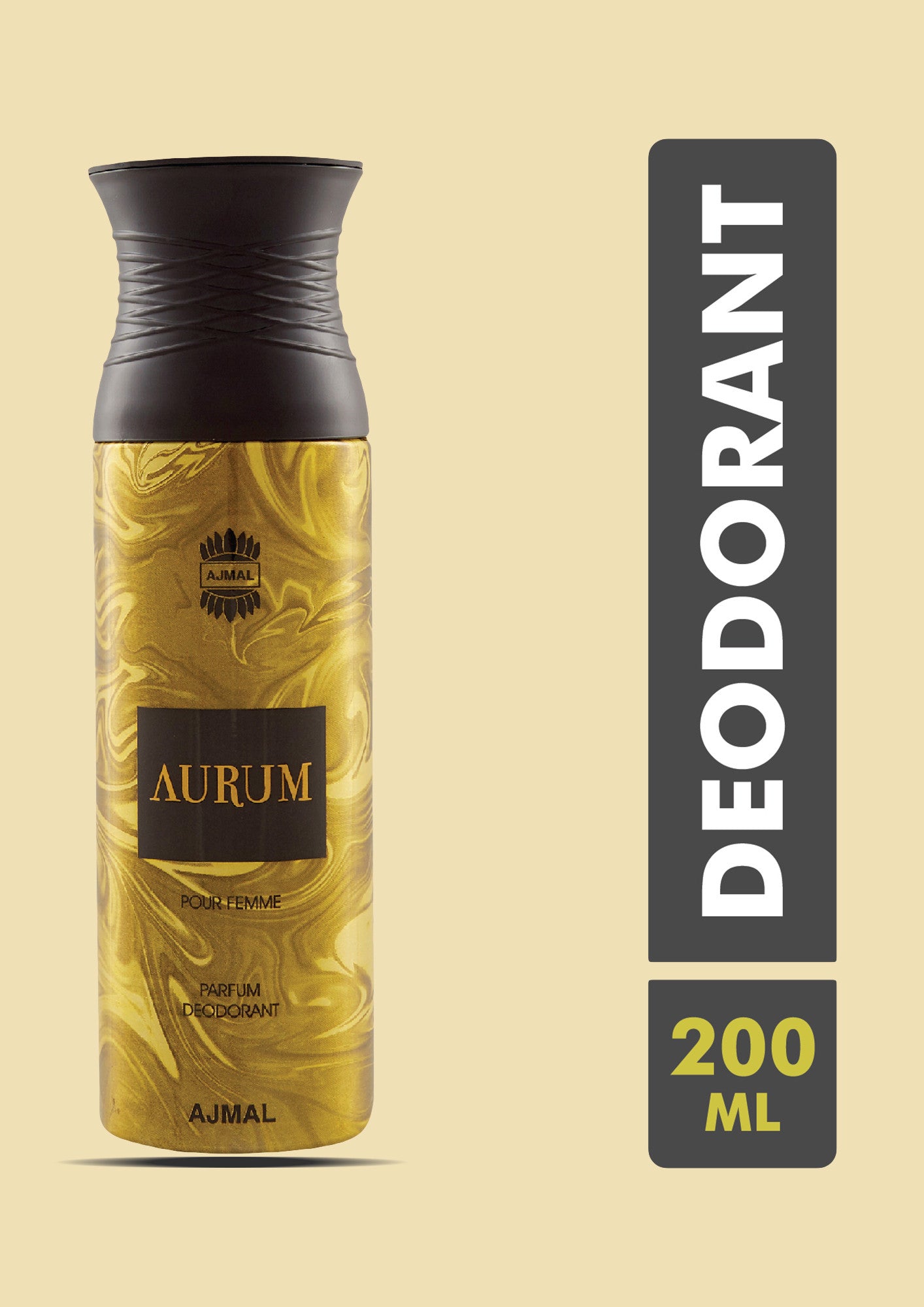 Ajmal Aurum Pour Femme Parfum Deodrant 200ml 6.4 Fl.oz. Each Pack Of 2 | Perfect Gift For Girlfriend Ajmal Aurum Pour Femme Parfum Deodrant 200ml 6.4 Fl.oz. Each Pack Of 2 | Perfect Gift For Girlfriend