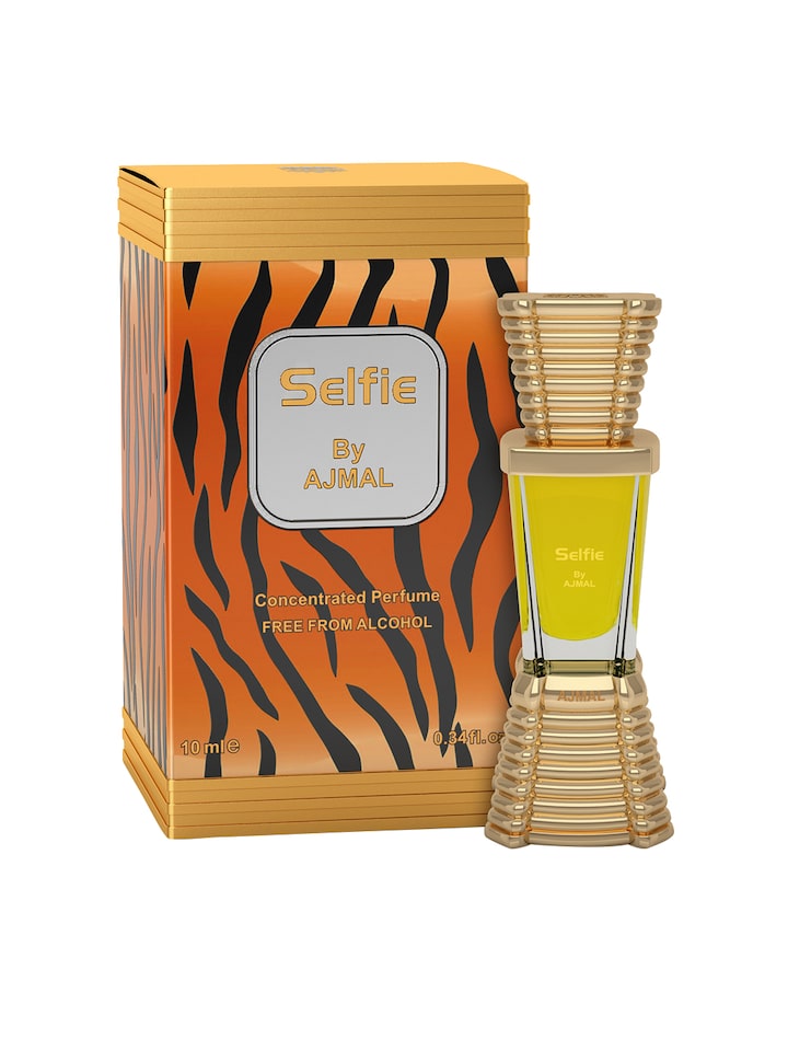 Ajmal Selfie Concentrated Perfume Oil Woody Aromatic Attar Perfume Oil 10ml 0.3 Fl.oz.  | For Men Ajmal Selfie Concentrated Perfume Oil Woody Aromatic Attar Perfume Oil 10ml 0.3 Fl.oz.  | For Men