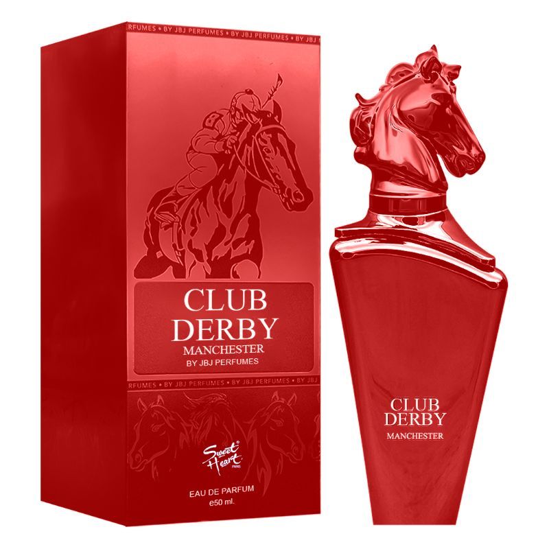 Sweet Heart Club Derby Red Perfume For Men And Women 50ml 1.6 Fl.oz. Sweet Heart Club Derby Red Perfume For Men And Women 50ml 1.6 Fl.oz.