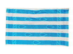 Space Fly Cotton Cabana Striped High Absrobent Hand Towels 1200 Gsm (Multicolor) - Set Of 10