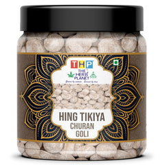 The Herb Planet Hing Tikiya Churan Goli 400gm, | Digestive Hing Peda Mukhwas | Jar Pack