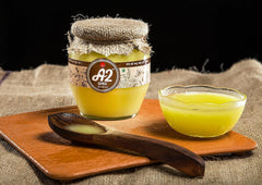 Organic A2 Gir Desi Cow'S Ghee By Isha Vasyam | Rich In Vitamin A & Healthy Nutrients Desi Ghee Perfect For Daily Intake Boosts Strength | (500ml) 16.9 Ounce | Jar Pack