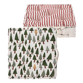 Soft Cotton Chair Cushions For Sitting, Button Pillow, Printed - Maroon & Green | Pillow For Office Work & Posture Support | Sitting Cushion & Back Rest For Chair | Pain Relief - Pack Of 2