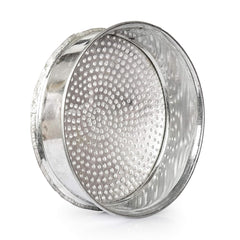 Traditional Pure Iron Wheat Strainer, Medium | Sieve, Chalni, Gehu Chalna For Wheat, Grains, Spices