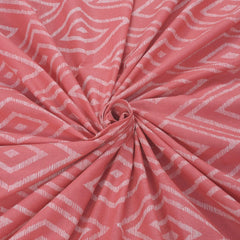 Perfect Cotton Double Bedsheet With 2 Pillow Cover - 88 X 96 Inches, Dark Peach | Soft & Durable For Everyday Use & Bedroom - All Season Comfort