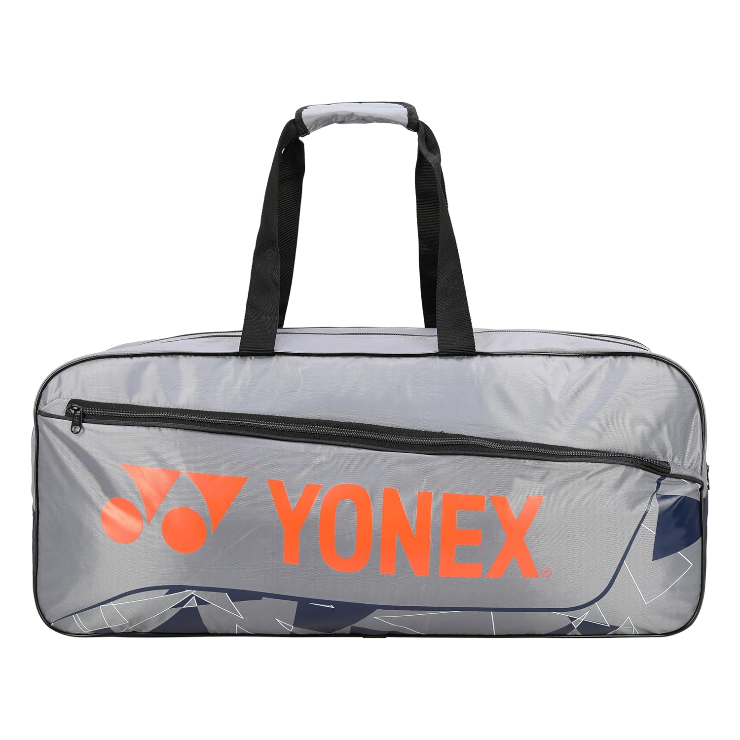 Yonex Badminton Tournament Bag 2331 T01, Colour - Gray Cherry Tomato, Size - Large, Material - Polyurethane Yonex Badminton Tournament Bag 2331 T01, Colour - Gray Cherry Tomato, Size - Large, Material - Polyurethane