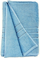 Bombay Dyeing Flora Small Size Bath Towel 500 Gsm - Sky Blue
