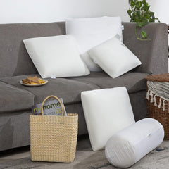 Memory Foam Small Rectangle Cushion Pillow, For Car, Sofa, Diwan, Bed, Chair & Couch - 12 X18 Inch | Premium Decorative Cushion For Sofa | Throw Pillow For Back Support - Pack Of 1