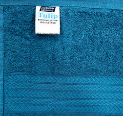 Bombay Dyeing Tulip 100% Cotton Soft Large Size Bath Towel 450 Gsm (Aqua Blue)