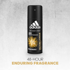 Adidas Victory League Deodorant Body Spray 150ml 5.0 Fl.oz. Men Fragrance | 24H Fresh Power | Developed With Athletes