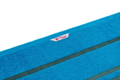 Casa Copenhagen Egyptian Cotton Waffle Large Size Bath Towel 500 Gsm (Teal Blue)