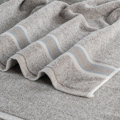 Spread Spain Water & Soil Bath Towel 550 Gsm | Luxurious Blend Of Cotton & Bamboo Fiber Bath Towel Ultra-Absorbent, Quick-Drying & Skin-Friendly (Brown)