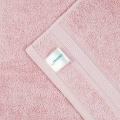 Mytrident Indulgence Collection Hand Towel 400 Gsm | 100% Cotton For Men & Women Hand Towel - Cameo Rose (Pack Of 2)