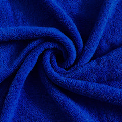 Spaces 100% Cotton Bath Towel 500 Gsm | Quick Dry Nano Spun Special Texture Bath Towels (Dark Blue)