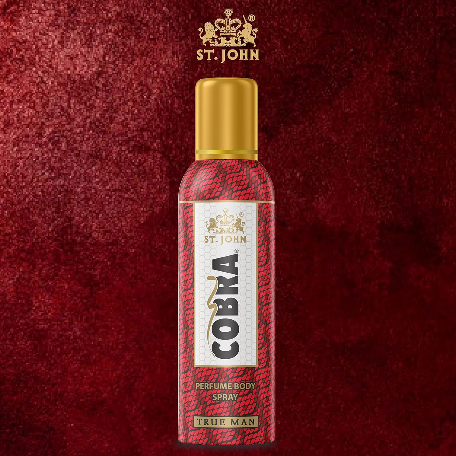 St. John Cobra True Man Perfume Men Body Spray 400ml 13.5 Fl.oz. Pack Of 4 | Perfect For Suited All Season Perfume St. John Cobra True Man Perfume Men Body Spray 400ml 13.5 Fl.oz. Pack Of 4 | Perfect For Suited All Season Perfume