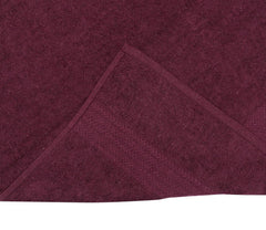 RD Trend 100% Cotton Bath Towels 500 Gsm | Soft & Absorbent Bath Towel For Men, Women Urban Comfort (Wine)