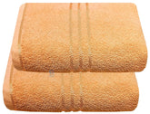 Lush Haven Decor Extra Large Big Men Bath Towel 1000 Gsm | 100% Pure Cotton Full Size Xxxl Ultra Soft, Absorbent & Quick Dry Towel (Brown) - Pack Of 2
