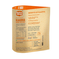 Spice Drop Kaadha Herbal Tea Extract - 180 Cups, 5ml, 0.1 Fl.Oz. | Contains Black Pepper, Clove, Cinnamon, Ginger & Tulsi - Chai Masala Drops | No Preservatives, Gluten Friendly, Keto Friendly
