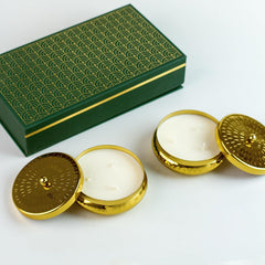 VANILLA OUDH FRAGRANCE URLI GIFT SET 2 FOR HOME DECOR | MULTI WICK | SOYA WAX