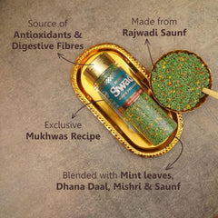 Panjon Swad Maharaja Mix Mukhwas 450gm, (225gm *2 Bottles) | Perfect For After-Meal Snack