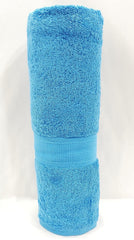 Bombay Dyeing Santino Premium Cotton Large Bath Towel 500 Gsm (Surf Bue)