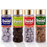 Panjon Swad Candy, Anardana, Sweet Amla, Chatpata Amla And Imli Ladoo 440gm, (110gm, *4 Bottles)