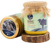 Premium Ghritam Vedic A2 Ghee By Indic Organics | Good Source Of Healthy & Nutritious Desi Cow Ghee For Improves Digestion | (500ml) 16.9 Ounce | Jar Pack