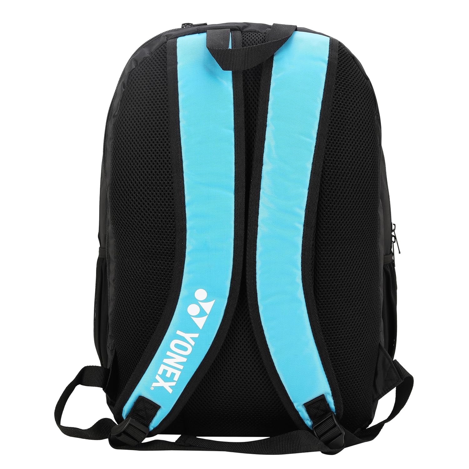 Yonex Badminton Backpack 2312 T02, Size - Large, Colour - Sea Blue White, Material - Polyurethane Yonex Badminton Backpack 2312 T02, Size - Large, Colour - Sea Blue White, Material - Polyurethane
