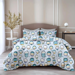100% Pure Cotton Bedsheet For Double Bed With 2 Pillow Covers - 88 X 90 Inches, Multicolor | Soft & Breathable Fabric | Comfortable For Daily Use