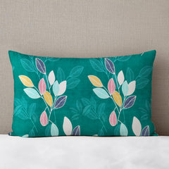 Printed Double Bedsheet With 2 King Size Pillow Covers - 90 X 90 Inches, Dark Green | Perfect Combination For A Stylish Bedsheet